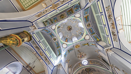 A general view of Aya Elena Church