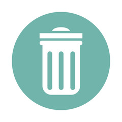 Trash can icon
