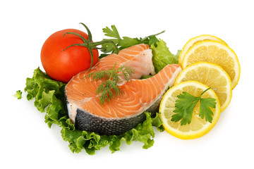 salmon steak