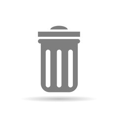 Trash can icon