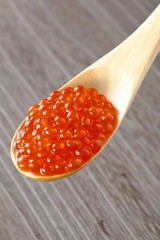 いくらの醤油漬け　Salmon roe