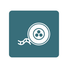 Reel of film icon