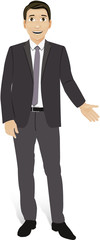 Fototapeta premium Homme d'affaire Manager Patron 01