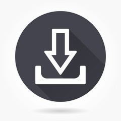 Fototapeta premium Download icon.