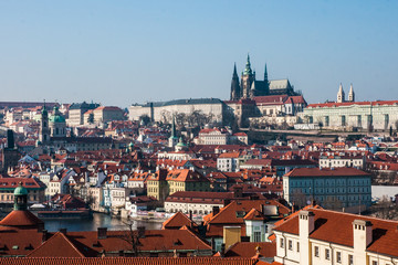 Fototapeta premium Prague view