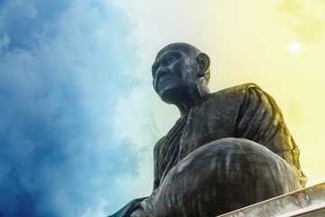 Obraz premium Black monk