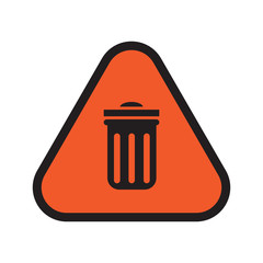 Trash can icon