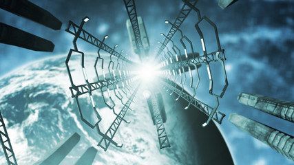 Impressive space station