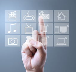  pressing modern social buttons