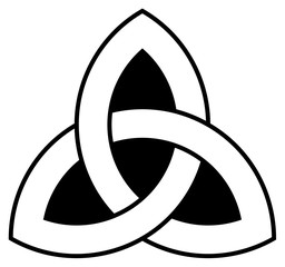 Celtic Triquetra knot