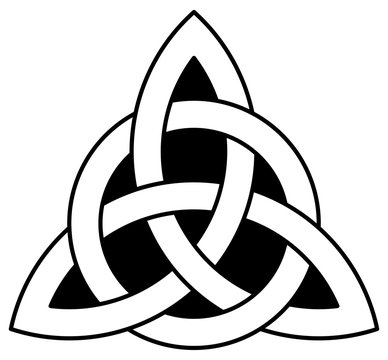 Celtic Triquetra knot
