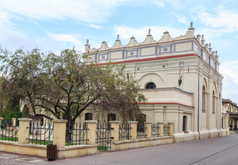 The Synagogue in Zamosc, Zamenhof Street 9- built in the years 1610 to 1618. It is the best preserved late renaissance synagogue in Poland