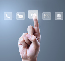  pressing modern social buttons