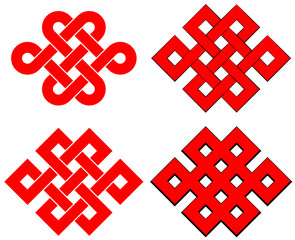 Endless knot for your logo, design or project (vector illustration)