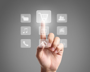  pressing modern social buttons