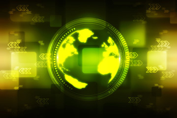 Digital Abstract Business background