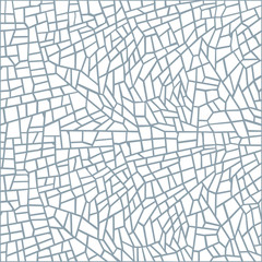 Mosaic seamless background/Vector seamless mosaic background in gray and white colors