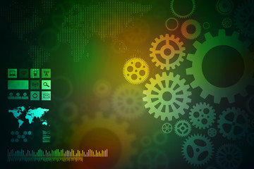 Sci fi futuristic user interface