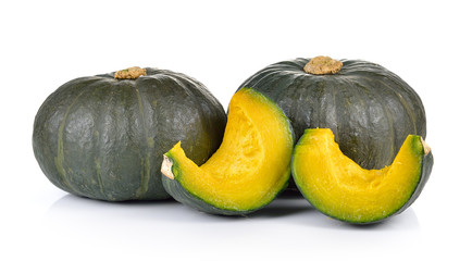 Pumpkin on white background