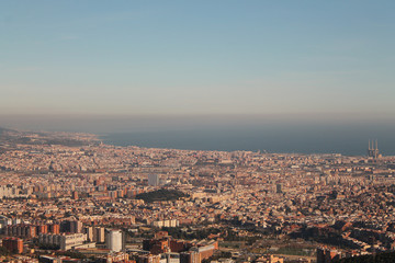 Hills in Barcelona