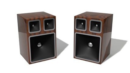 square speakers