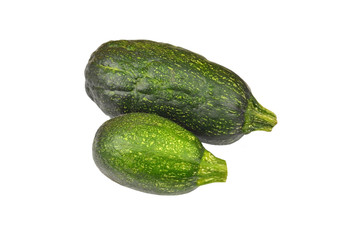 Vegetable marrow (zucchini), isolated on white background