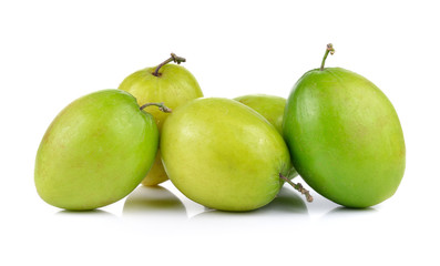 Monkey apple isolated on white background