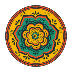 Beautiful round ornament