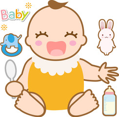 赤ちゃん　あーん