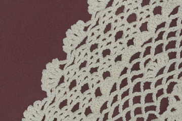 Heirloom lace doily circa 1890