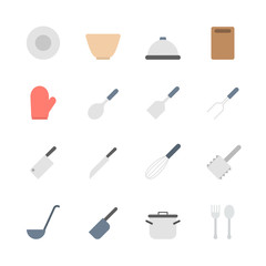 kitchen  icons set