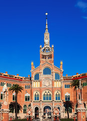 Obraz premium Hospital de Sant Pau n Barcelona. Catalonia, Spain