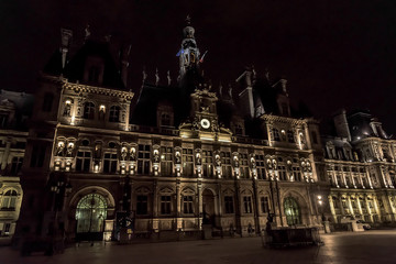 Fototapeta na wymiar Paris City Hall.