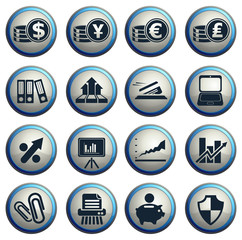 Business and Finance Web Icons