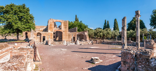 Obraz premium Villa Adriana near Rome, Italy