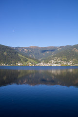 Fototapeta na wymiar View To Zell Am See & Lake Zell