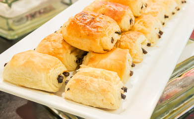bread with chocolate