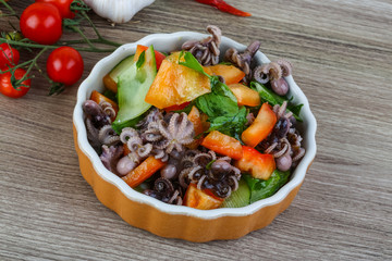 Octopus salad