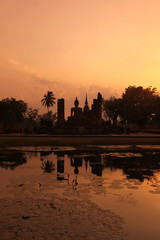 ASIA THAILAND SUKHOTHAI TEMPLE MAHATHAT