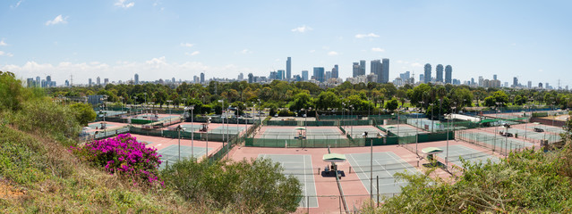 Tel Aviv view from Eretz Israel Museum