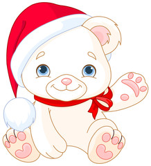 Christmas Polar Bear