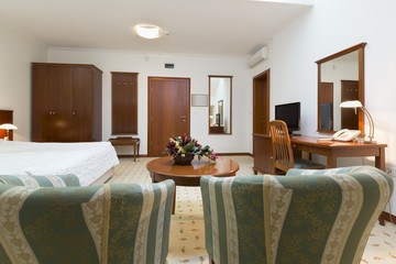 Interior of a hotel apartment