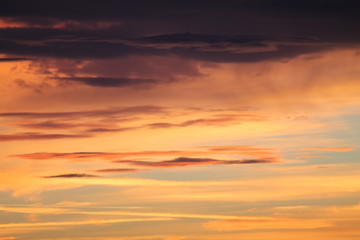 Sunset sky 
