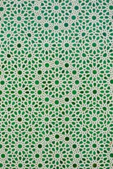 green moroccan tiles