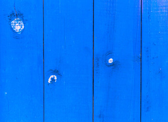 Fototapeta premium Hard blue wood texture, background