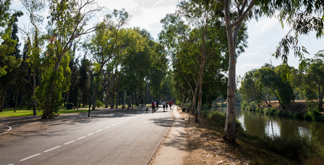 Yarkon River in Tel Aviv