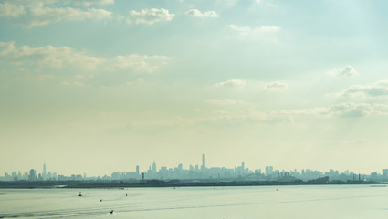 Obraz premium View of Manhattan skyline