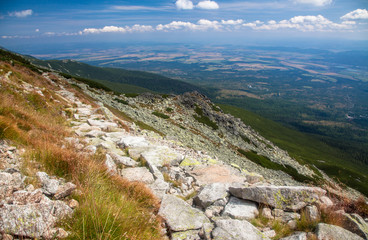 Naklejka premium View from High Tatras, Slovakia