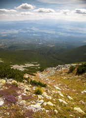 Fototapeta na wymiar Valley in High Tatras, Slovakia