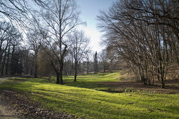 Obraz premium Park maksimir in zagreb croatia 